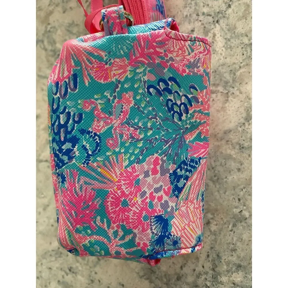 Lilly Pulitzer Signature Floral Pattern Dog Bag Holder